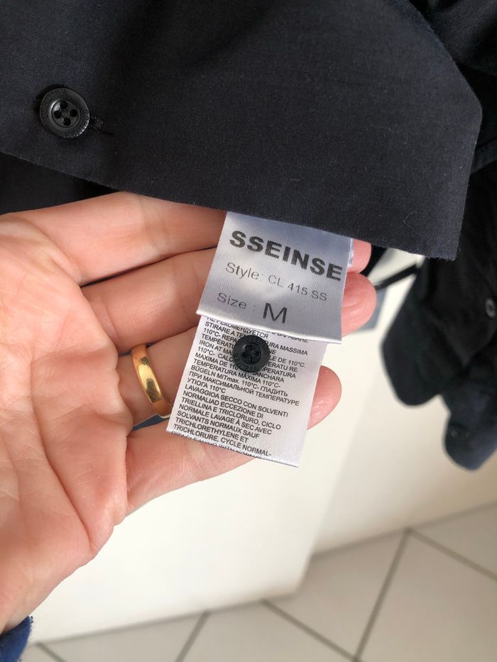 Chemise noire manche longue - photo numéro 3