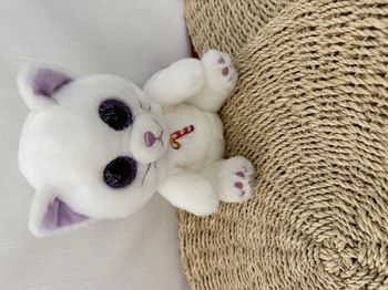 Gipsy - Peluche chat sweet candy pets mauve