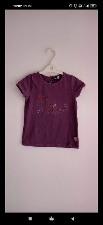 T-shirt sergent major en 3 ans