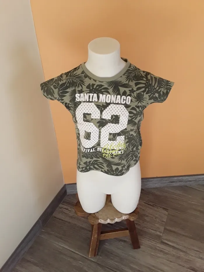Tee shirt manches courtes 98/104 cm - photo numéro 2
