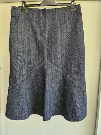 Jupe en jean longue T 46