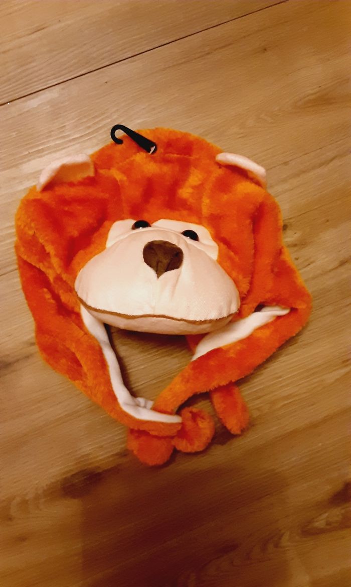 Bonnet animaux pour enfant modèle singe - photo numéro 3