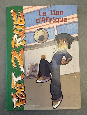 livre le lion d'afrique Foot 2 rue