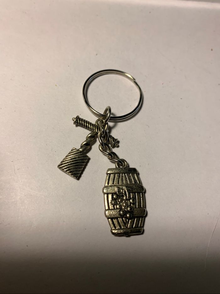 Porte clé amateur vin - photo numéro 5