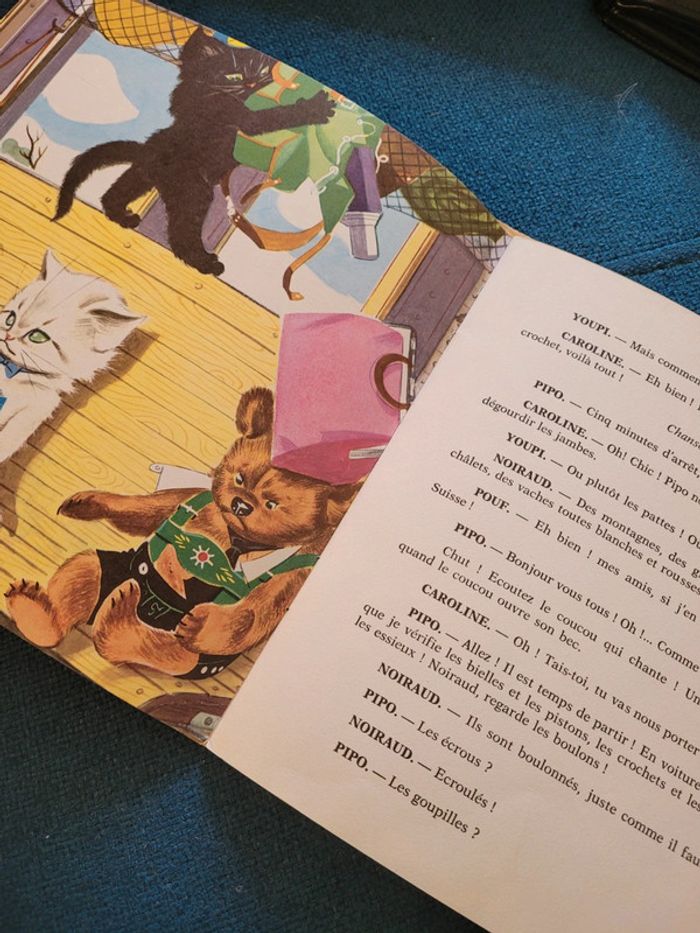 Livre disque ancien Le Voyage de Caroline Le petit ménestrel Disques Adès Pierre Probst collection - photo numéro 5