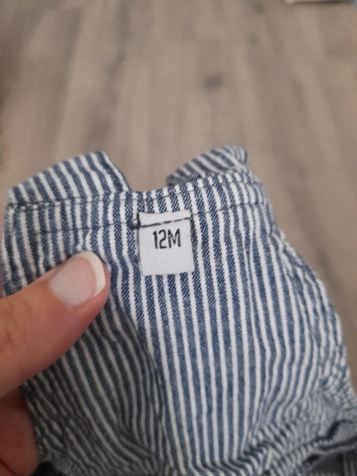 Short salopette 12 mois - photo numéro 4