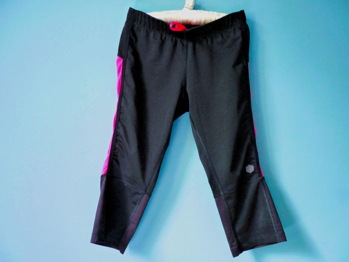 pantacourt legging femme asics sport XS 34 noir technique TBE