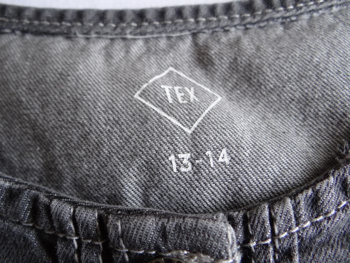 robe en jean grise 13-14ans - photo numéro 3