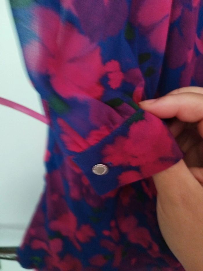 Robe a motif fleuri en voile femme Morgan taille 38 1 - photo numéro 9