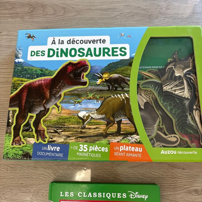 à la découverte des dinosaure + livre - photo numéro 3