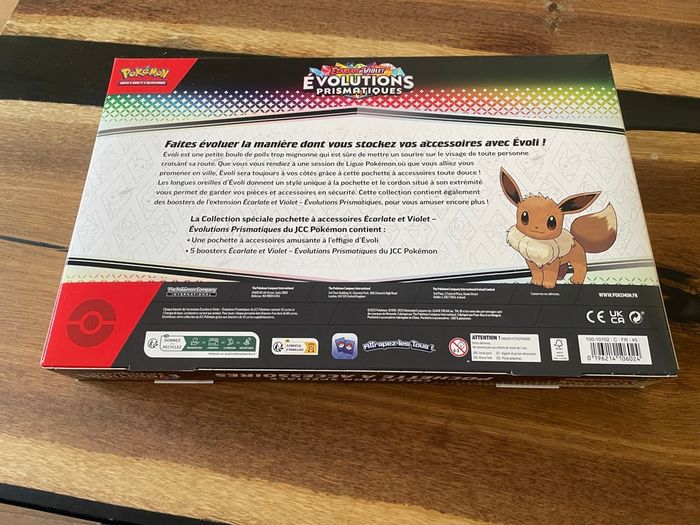 Coffret Pochette Évolutions Prismatiques EV8.5 Collection Spéciale Pochette à Accessoires FR Neuf - photo numéro 7