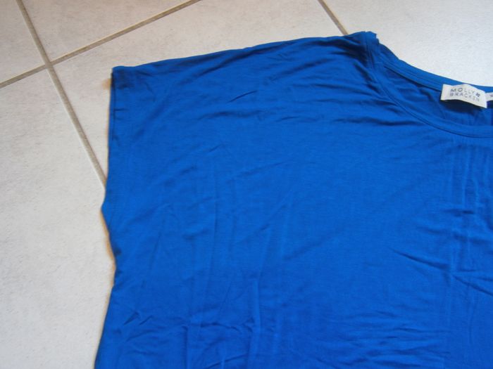 Tee-shirt sans manches bleu MOLLY BRACKEN Taille XL - photo numéro 5