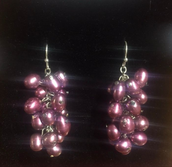 Paires Boucles D’oreilles Pendantes Perles De Culture D’eau Douce et acier inoxydable - photo numéro 5