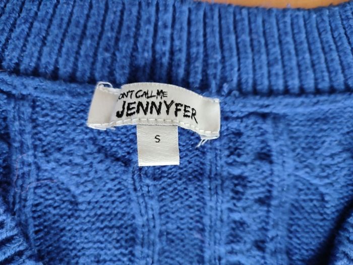 Pull col V bleu - photo numéro 2