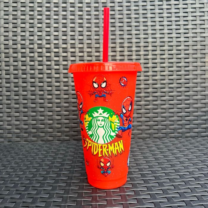 Gobelet Starbucks Spiderman