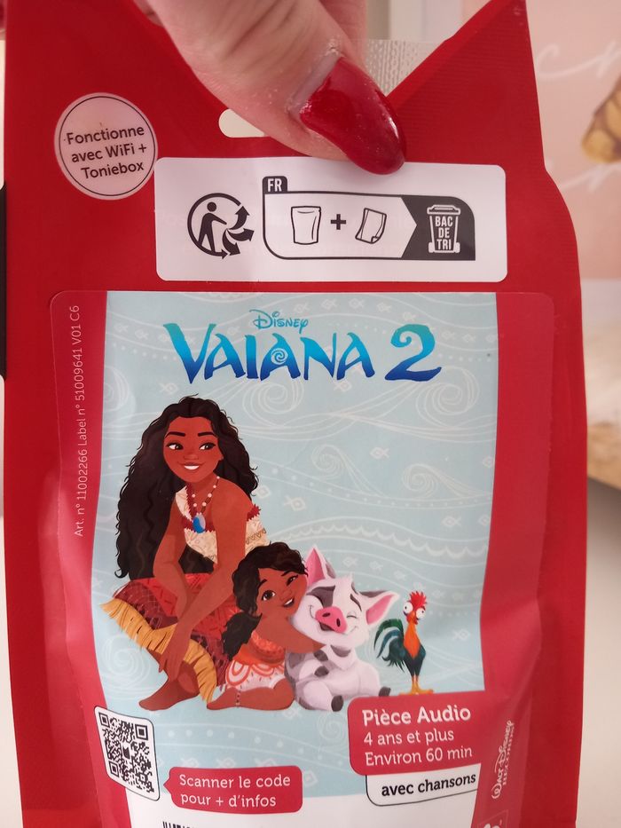 Figurines tonies disney vaïana 2 - photo numéro 2