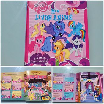 Mon livre animé 3D pop-up 🌈 My Little Pony 🌈