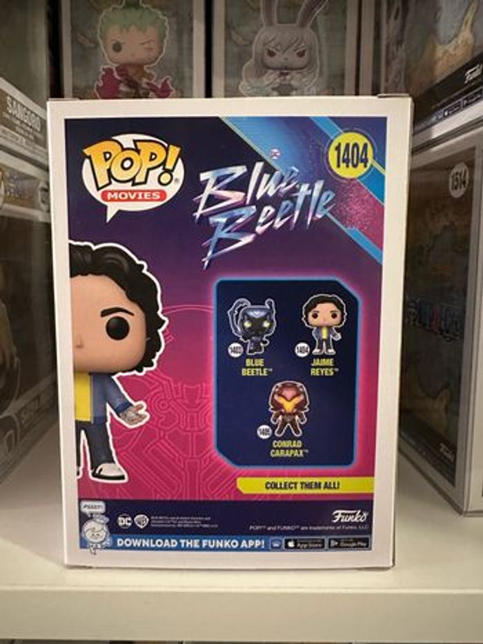 Funko Pop Blue Beetle 1404 Jaime Reyes - photo numéro 2