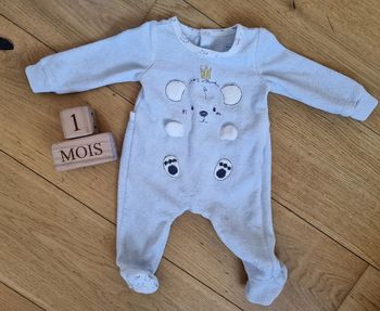 Pyjama ours 1mois
