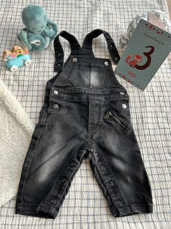 Salopette noire 3 mois 