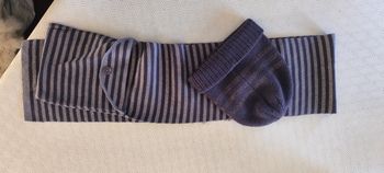 Ensemble bonnet+ écharpe Sergent major 