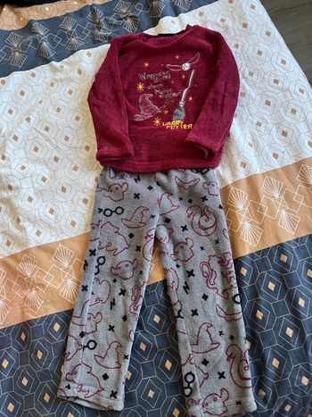Pyjama 2 pièces polaire Harry Potter garçon 4 ans
