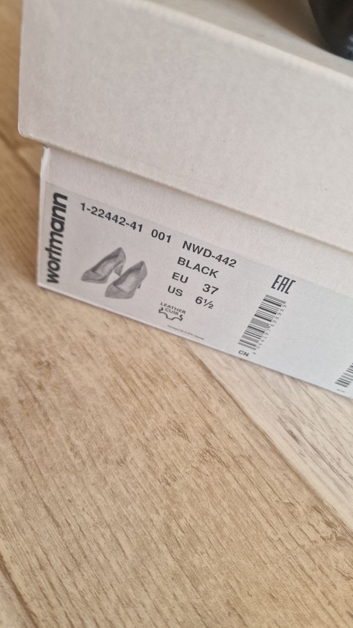 Tamaris MERLOT escarpin en cuir taille 37 - photo numéro 10