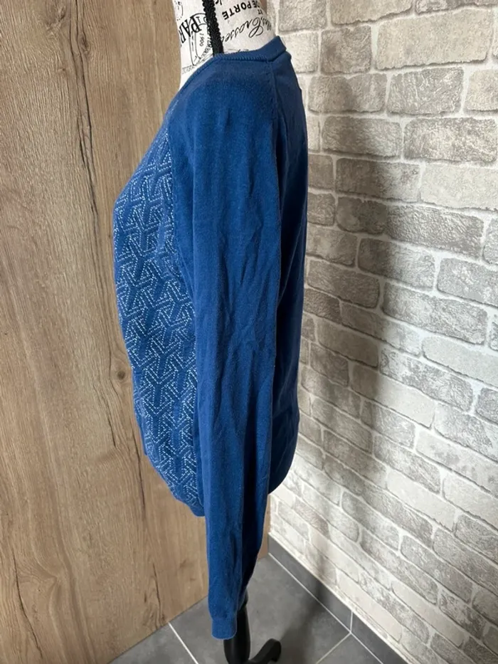 Pull homme col rond taille L - photo numéro 4