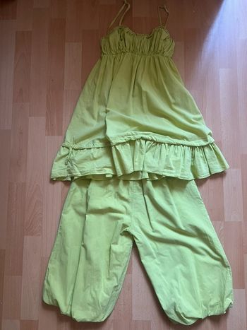 Ensemble été femme vert taille 38