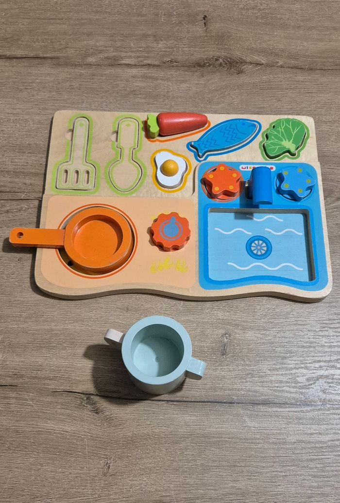 Set de cuisine en bois - photo numéro 2