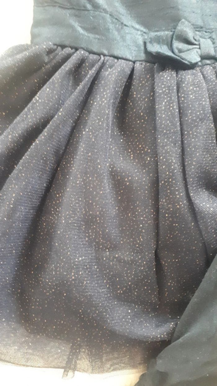 Ensemble robe de soirée et legging bleu robe - photo numéro 3