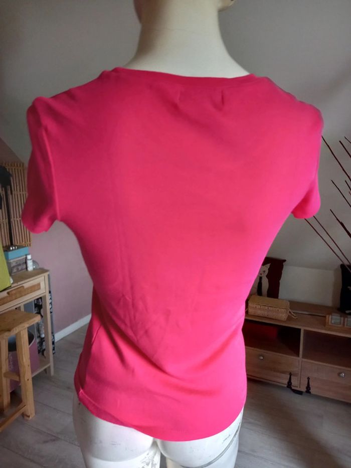 Tee shirt "cœur strass" taille M - photo numéro 5