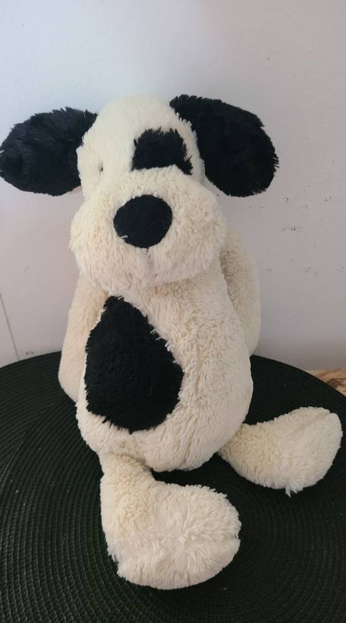 Chien noir & blanc Puppy / Jellycat - photo numéro 2