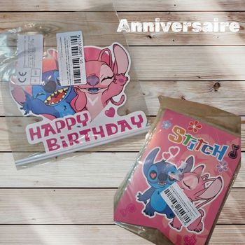 Kit déco anniversaire Stitch