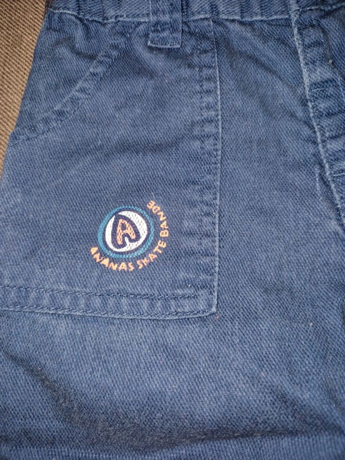 Lot de 2 pantalon garcon bleu - photo numéro 4