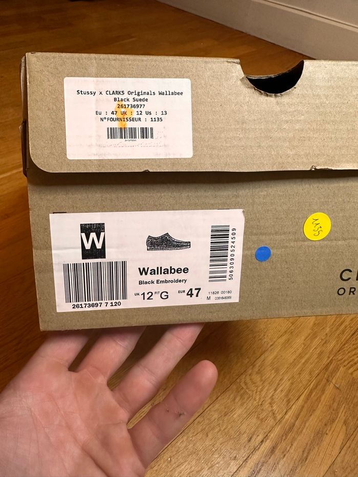 Clarks Wallabee x Stussy taille 47 - photo numéro 4