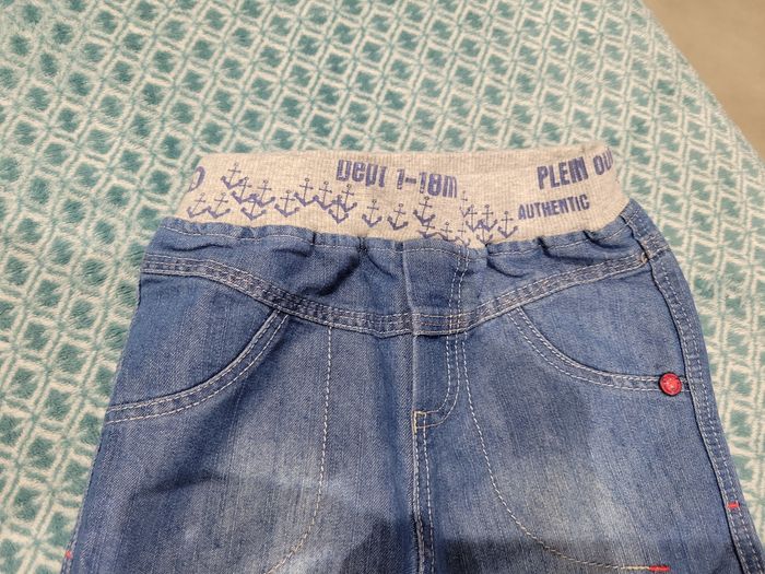 Ensemble T-shirt manches longues +pantalon 18mois - photo numéro 4