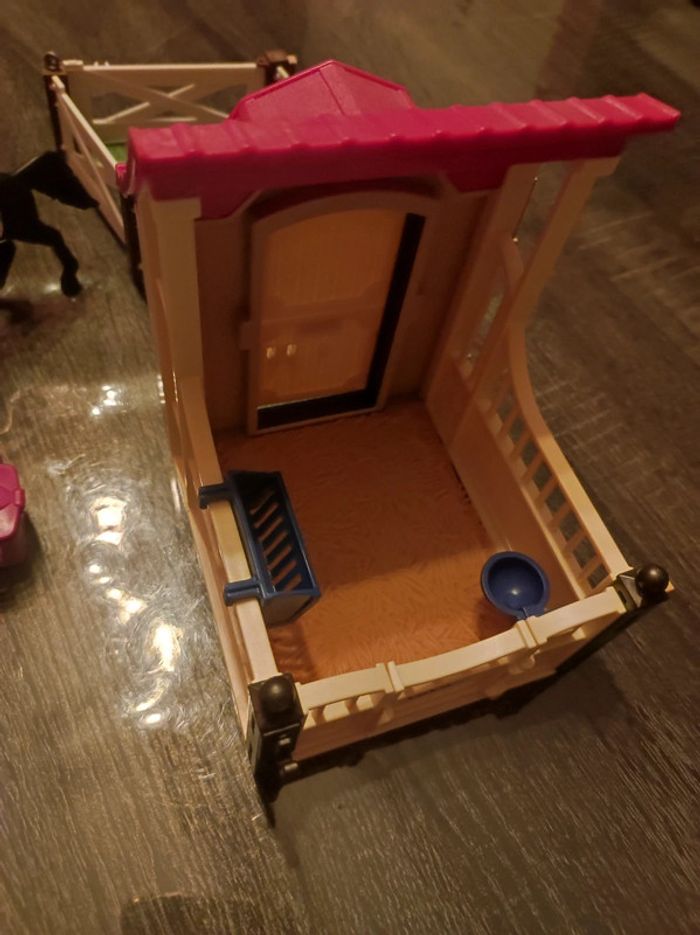 Playmobil boxe avec cavalière - photo numéro 2