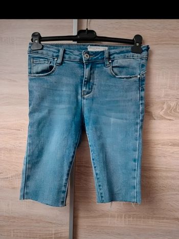 Short long en jean.