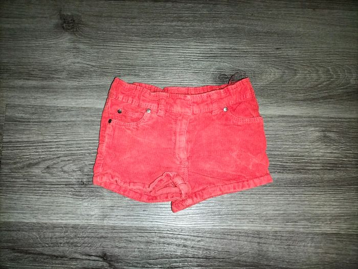 Short en velours