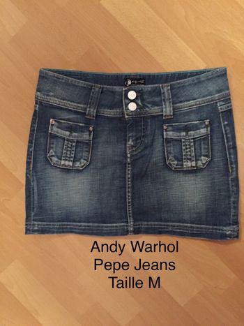 Jupe Andy Warhol by Pepe Jeans Taille M