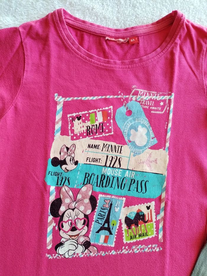 Lot 3 Tshirts manches longues C&A 8 ans - photo numéro 8