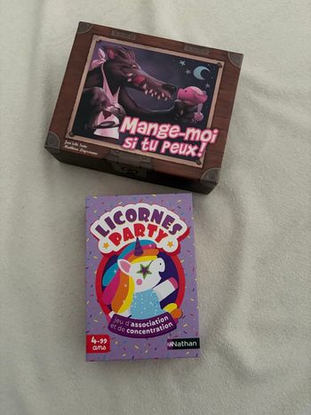 Lot de 2 jeux 