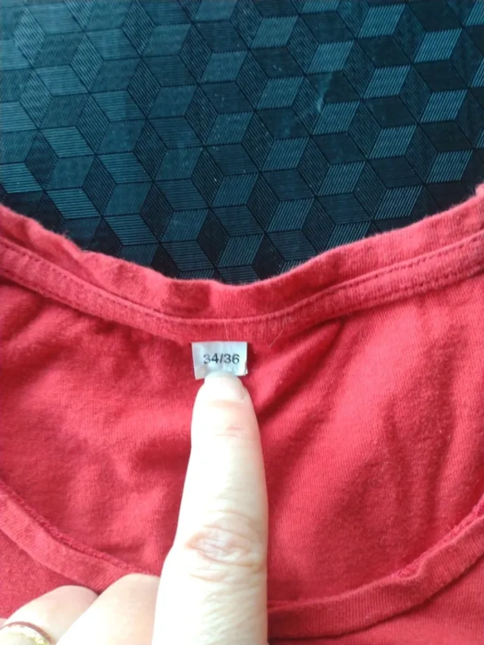 T-shirt imprimé Jpeux pas j'ai shopping aujourd'hui - photo numéro 3