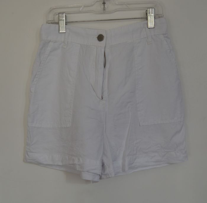 Short blanc Pimkie – taille haute – poches avant plaquées