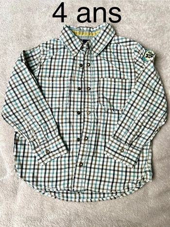 Chemise 4 ans garçon