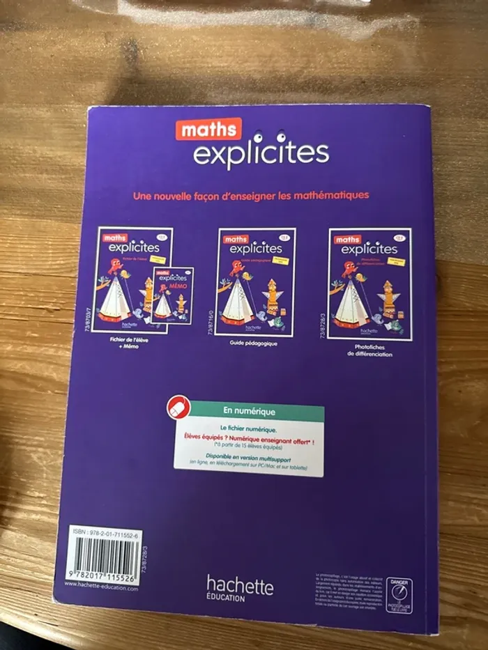 Livre maths explicites ce2 - photo numéro 3