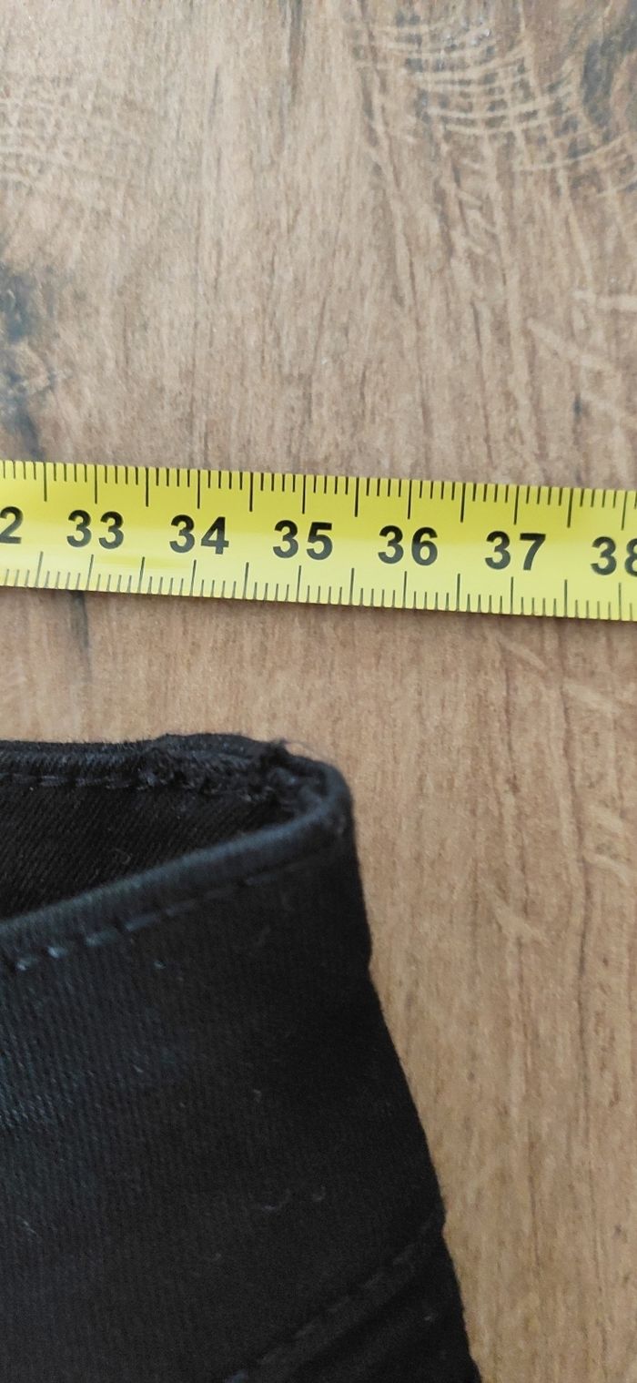 Pantalon jeans noir - photo numéro 3