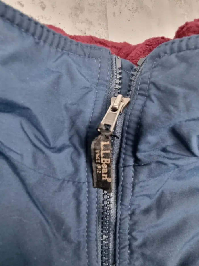 Doudoune L.L. Bean bleu marine – Taille L Homme (mesures en photo) - photo numéro 5