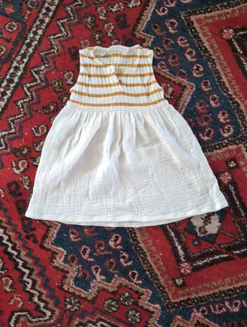 Robe gaz de coton 18 mois